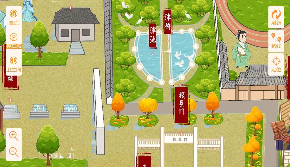 荔浦手绘地图景区语音讲解导览系统：智慧景区建设的基石